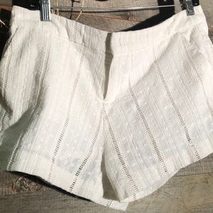 Joie Women's Eyelet Textured Casual Shorts